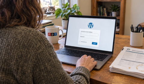 WordPress NonProfit Volunteer Left!